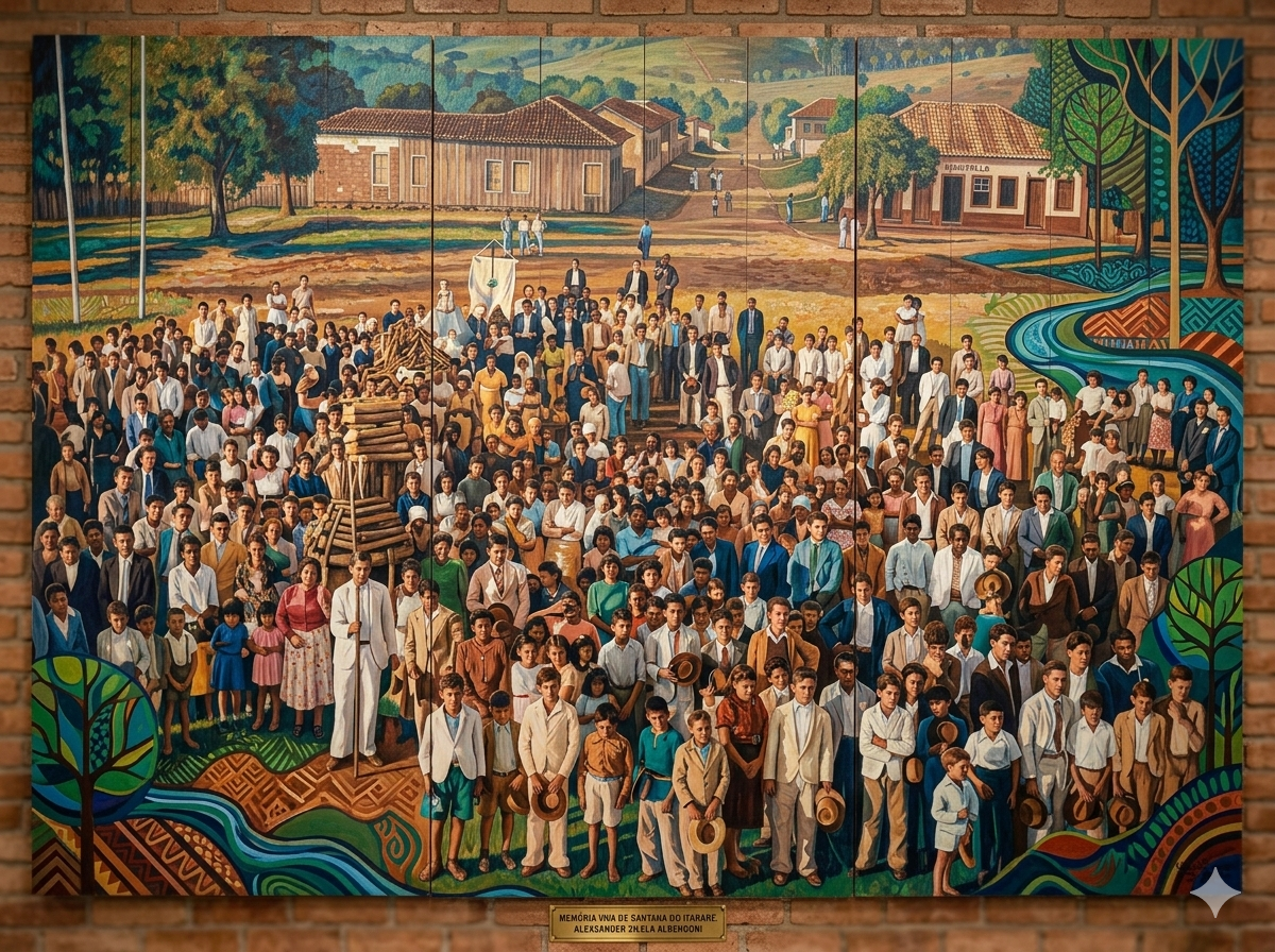 📢 SANTANA DO ITARARÉ: NOSSA HISTÓRIA VAI VIRAR ARTE! 🎨