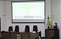 Diretores do Cilla Teck Park ministram palestra na Câmara