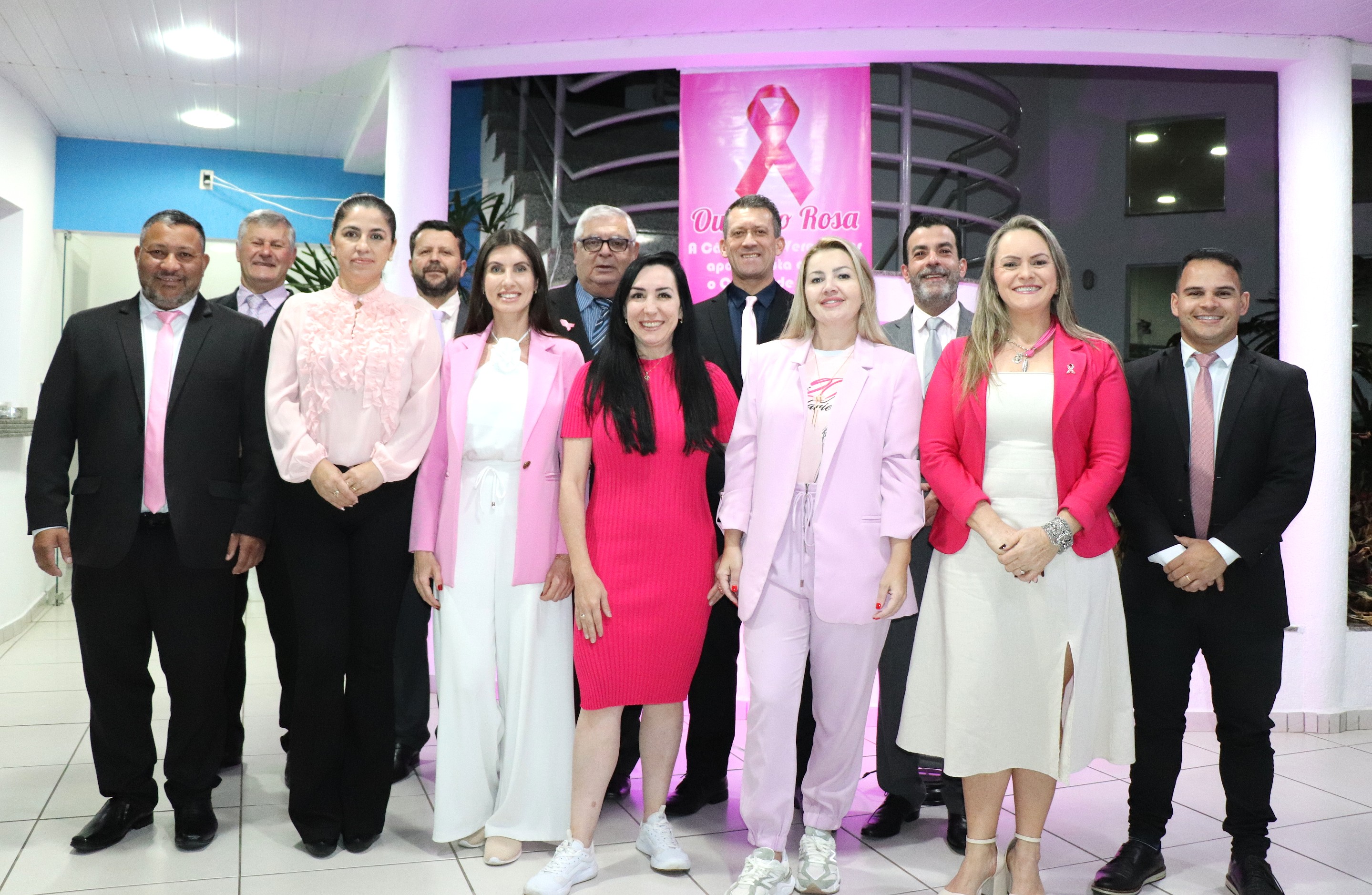 Juntos pela vida: Vereadores abraçam a Campanha Outubro Rosa