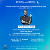 Procuradoria Especial da Mulher promove ação da Campanha Laço Branco 2022