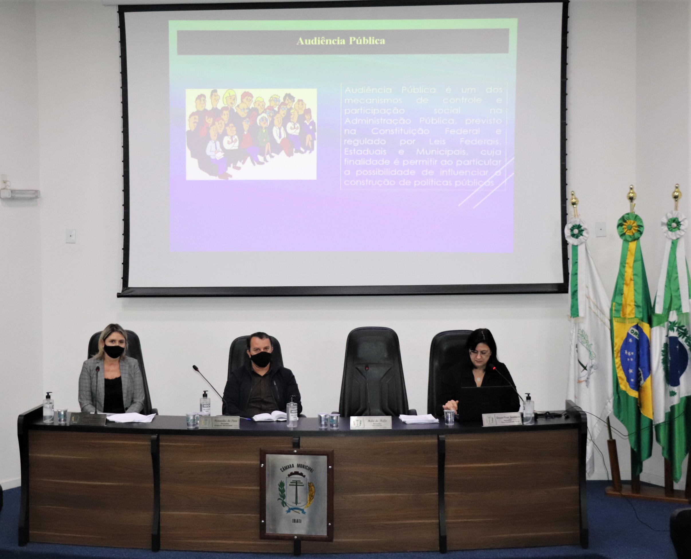 Relatórios Contábeis do 1º Quadrimestre de 2021 são apresentados em Audiência Pública