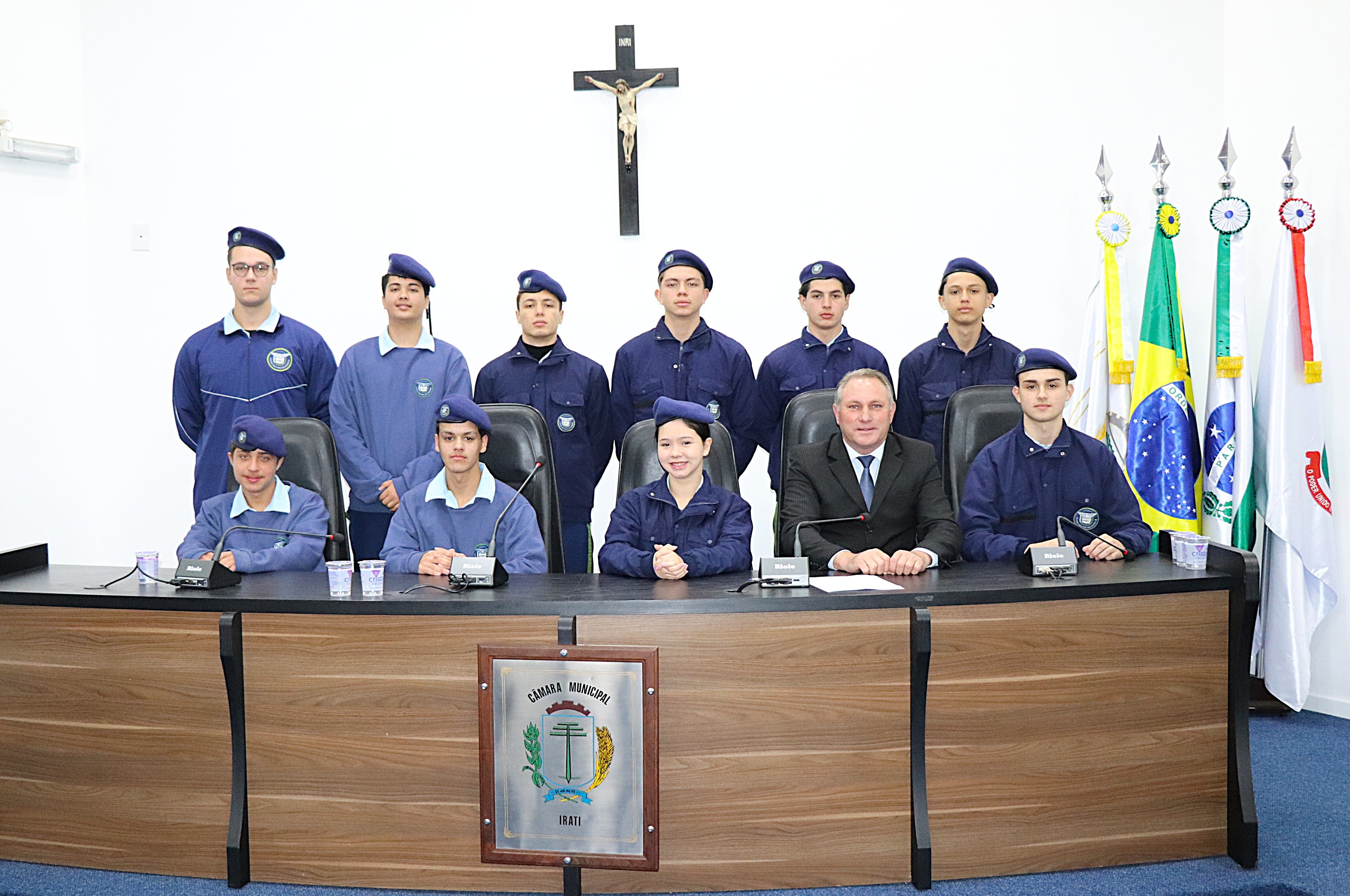 Vereadores do Parlamento Jovem – Legislatura 2025 são empossados