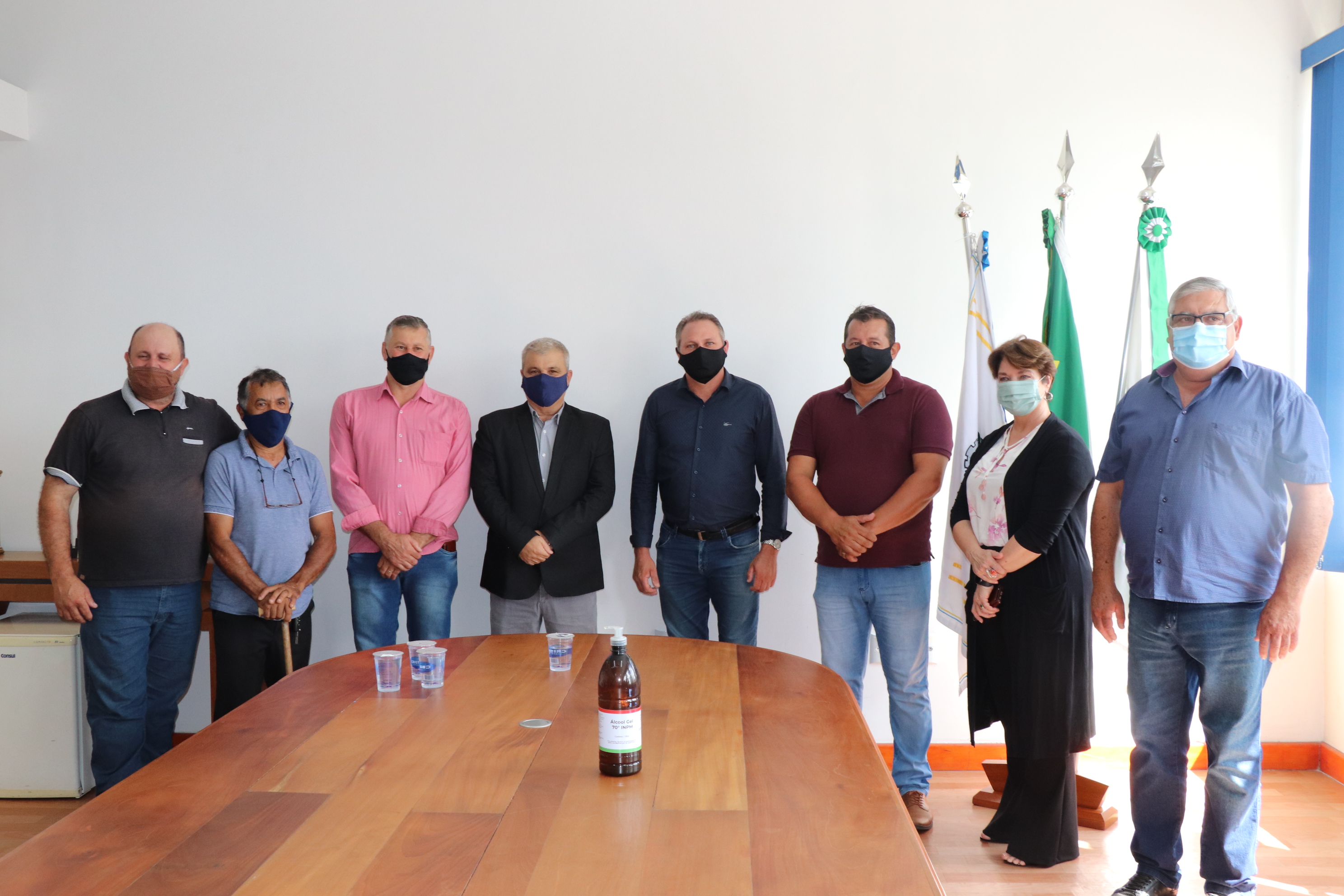 Vereadores participam da solenidade de transmissão de cargo na Prefeitura